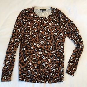 Leopard print sweater